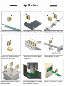 Hochpräzise Entfernungslaser-Entfernungs sensoren Quadratischer Laser-Entfernungs erkennungs sensor für Schneide maschinen - Product Image 4