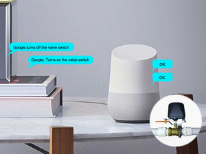 图雅智能WiFi水阀智能自动浇水定时器音量控制电动循环灌溉系统 - Product Image 5