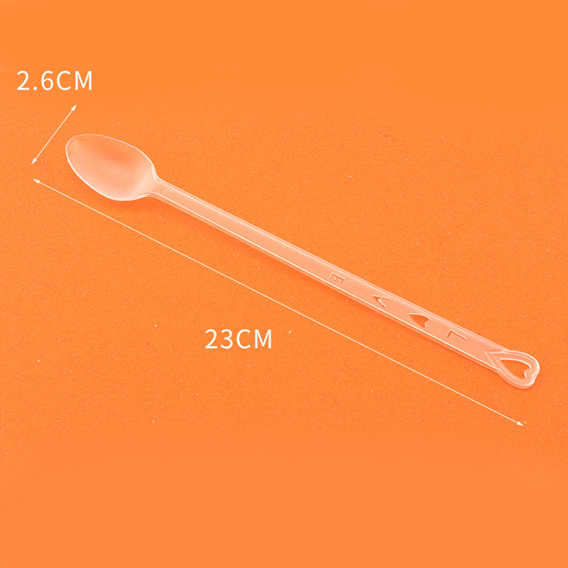 Paquete a granel de cuchillo transparente de 7 pulgadas