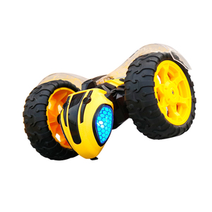 <strong>New</strong> <strong>Bright</strong> <strong>RC</strong> Stunt Remote Control TumbleBee Lights and Sound 2.4GHz USB Rechargeable Cars Toy for Kids - Product Image 3