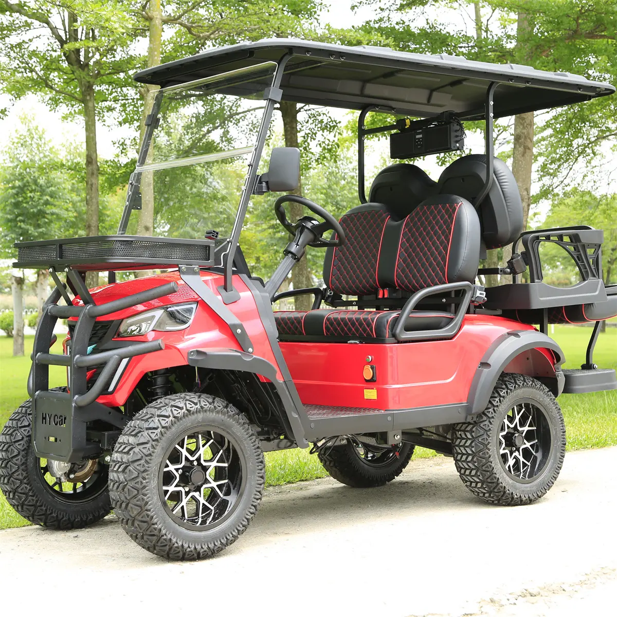 2 4 6 chỗ ngồi Xe golf điện giá rẻ Buggy xe để bán Câu lạc bộ Trung Quốc bốn kèm theo điện Golf giỏ hàng