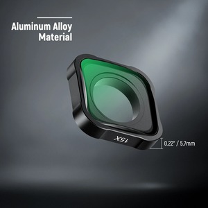 NEEWER 15X Macro Lens for GoPro Hero 12 <strong>11</strong> 10 9 8 7 6 Action Camera Close up <strong>Filter</strong> Anti Reflective Multicoated HD Optical Glass - Product Image 6