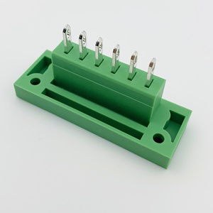 Bloque de terminales de pared de paso a través, bloque de terminales pcb 2CDGB WJ2CDGM KF2EDGWB, 2,5mm, 5,08 - Product Image 2