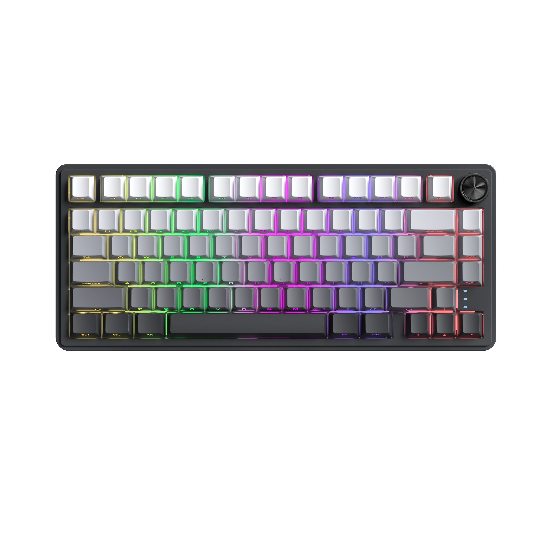 Grandient Grey English Layout