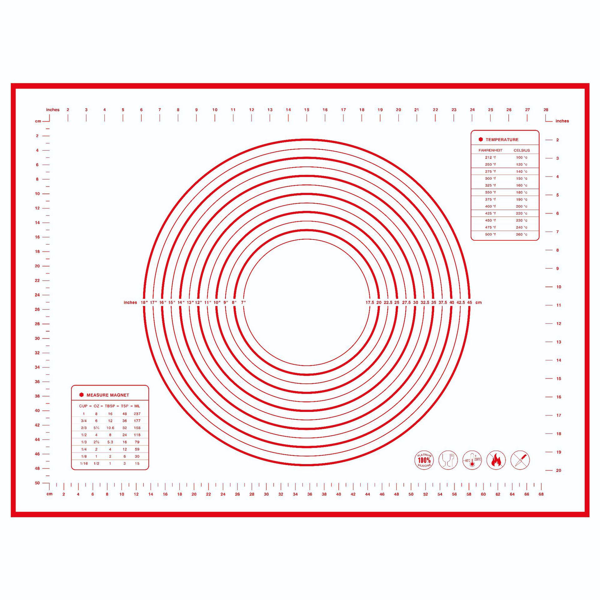 Red 60*80cm