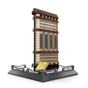 Wange 4220 <strong>Flatiron</strong> Building of NewYork Architectural Models of Famous Buildings Block Set Gift <strong>Toy</strong> Block for Kids Education - Product Image 1