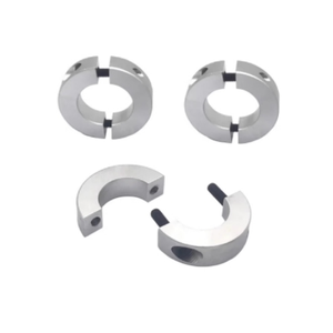 Anillo de fijación de tipo separado de acero inoxidable 304SS, 2 uds., bloques de guía lineal para línea de montaje, bloqueo de montaje de varilla mecánica - Product Image 4