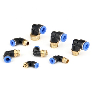 Pl Thread Elbow Quick Joint Right Angle Bent Vent Quick Insert L-<strong>type</strong> Copper Cylinder Gas <strong>Pipe</strong> - Product Image 5