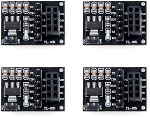 NRF24L01 Wireless Adapter Modul 3.3V Sockel Adapter Plate Board für 8-polige Robot Car ICs Produkt - Product Image 1