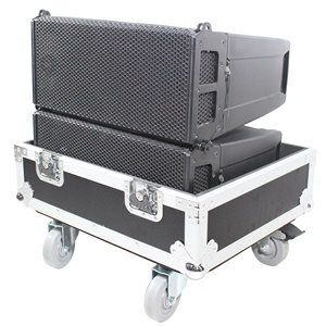 线阵列扬声器ATA飞行箱，适用于2个带轮子的RCF HDL6-A HDL26-A扬声器 - Product Image 1