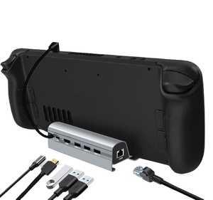 Docking Station 6 In 1 per Base Dock Steam Deck con Base Dock per piattaforma vapore Hdmi 2.0 4k - Product Image 1