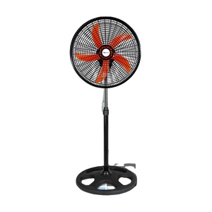 Kipas alas hitam plastik listrik 75W berosilasi, harga pabrik 16 "80 derajat 3 kecepatan - Product Image 1