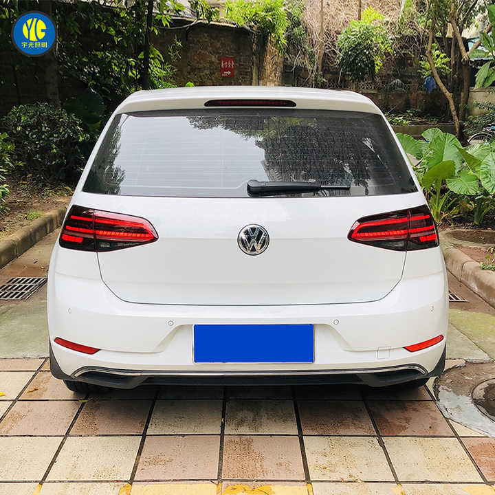 Tak ve çalıştır dönüş sinyal ışığı VW Golf 7 MK7 kuyruk işık yükseltme yeni arka lamba LED Stop lambası Stop lambaları Volkswagen 2013-2018 için
