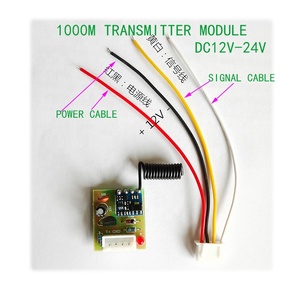 1000 metri di segnale di allarme wireless scheda trasmettitore tensione a tutto tondo normalmente aperto normalmente chiuso cablato al modulo trasmettitore - Product Image 2