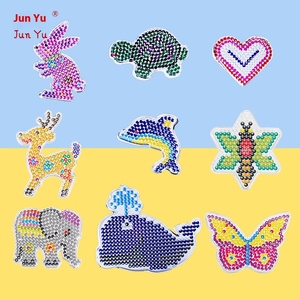 5mm đậu nối Mẫu DIY handmade Giáo Dục Hoạt hình mô hình Bảng vẽ trong suốt chịu nhiệt độ cao câu đố - Product Image 1