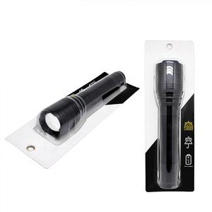 Nhiệm vụ nặng nề dẫn đèn pin với sản lượng lumen 2000 và zoom tập trung được hỗ trợ bởi pin 9aa, công việc kiểm tra và tuần tra ban đêm - Product Image 2