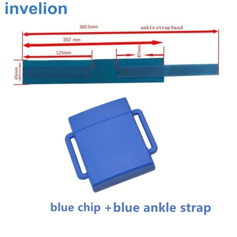 Blue chip with blue strap
