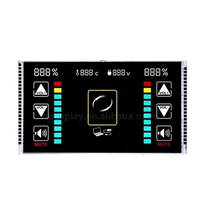 4 cifre Touch trasparente monocromatico personalizzato 7 segmento Display Lcd - Product Image 1