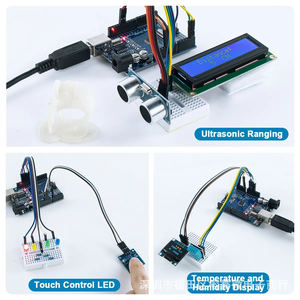 0,96 Zoll Anfänger-Lernkit für 0,96 Zoll LCD 1602 eine verbesserte Herstellerentwicklungsaufnahme für UNO R3