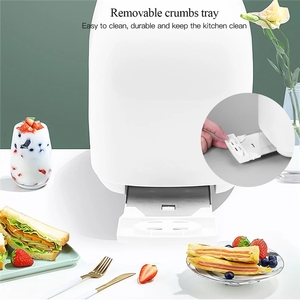 750W 2 Slice Bread Toasters 6 Gears <strong>Temperature</strong> <strong>Control</strong> Toaster Breakfast Maker Machine Kitchen Cooking Appliances - Product Image 6