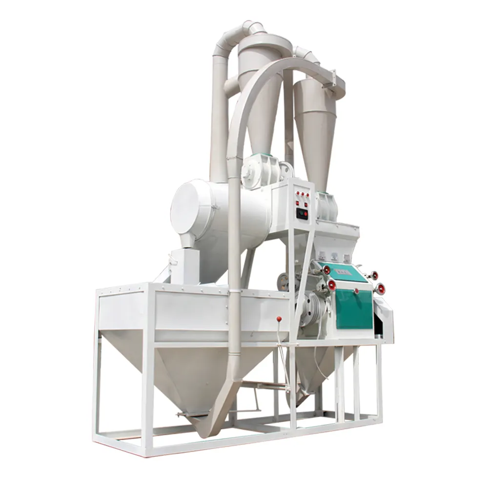 El proceso tecnológico avanzado combina la máquina de molino de harina Atta de molienda en seco de automatización de nivel superior