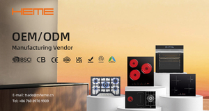 Ukca/emc/erp Combi hob ในตัว4-Burner เครื่องใช้ในครัวคราบจุลินทรีย์ไฟฟ้าสำหรับใช้ในครัวเรือนพลังงานไฟฟ้า - Product Image 4