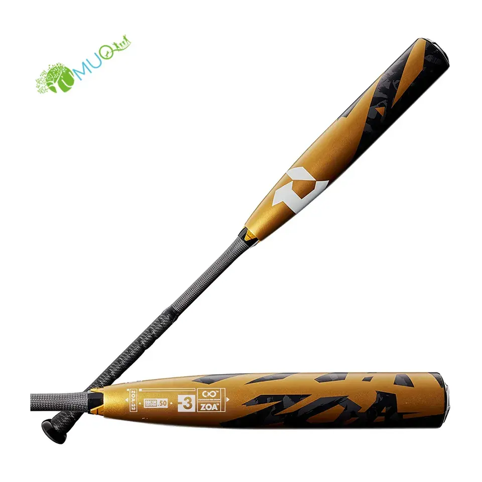 YumuQ-bate de béisbol profesional para adultos, de aleación de aluminio, Logo personalizado, 31 "-34", BBCOR, para entrenamiento de bateo