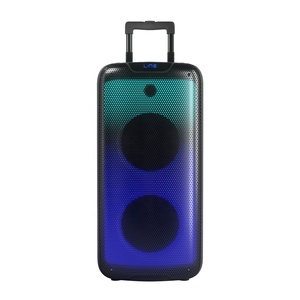 2022 Private Dual 8 Inch PA System Stereo Professional Rechargeable Speaker 100 Watt RMS Power Flame Light Party Speaker - Product Image 5