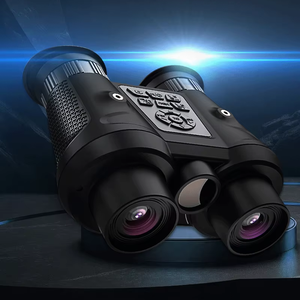 Yeni 3D VR gece görüş dürbün ile çift ekran 4K HD kafa kask monte dijital taktik avcılık kızılötesi NVG gözlük - Product Image 2