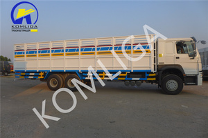 Truk kargo bekas refurbish 25 ton, truk pagar baru 10 roda Howo, truk kargo bekas 6x4 - Product Image 6