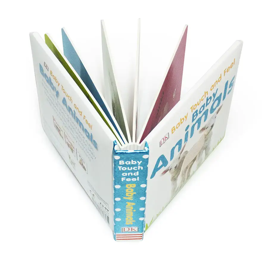 board book printing on demand children board book touch and feel board book