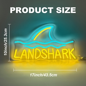 Landshark ไฟนีออน LED 24V ในร่มบรรยากาศปาร์ตี้สีแดงอุณหภูมิ5V USB แผ่นแสงพีวีซีซิลิโคนร่างกาย1ซม. ในร่ม