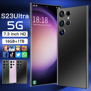 S23Ultra Multifunctional <strong>Function</strong> 7.3 Inch HD+Incell Exclamation Screen Phone with Beauty Camera AG Glass Rear Cover RTS - Product Image 4