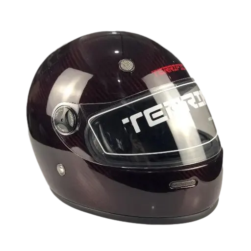 2023 nuevas innovaciones negro vintage personalizar fibra de carbono cascos de motocicleta de cara completa marca moto con gran descuento