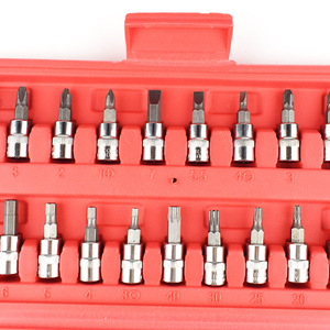 便宜的价格46pcs套汽车汽车修理工具家用扳手手动工具包1/4棘轮扳手套头带盒 - Product Image 4