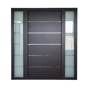 Lüks akıllı kilit çelik konut ana giriş tasarımı Modern çelik ön giriş güvenlik dış kapılar - Product Image 5