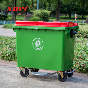 XDPC 1100 litre plastik çöp kutusu çöp tenekesi atık konteyner kutusu - Product Image 5