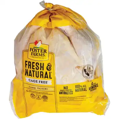 Usine Vente En Plastique De Qualité Alimentaire 1.8kg 2kg 3kg Congelé Volaille Dinde Oiseau Frais Poulet Entier Emballage Sacs