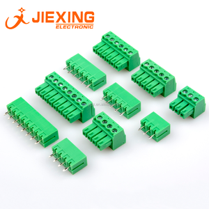KF2EDG 3.81MM Curved Straight Pin <strong>Socket</strong> Pcb <strong>Plug</strong>-in <strong>Terminal</strong> <strong>Block</strong> 2/3/4/5/6/7/8/9/10/12/14/16P - Product Image 2