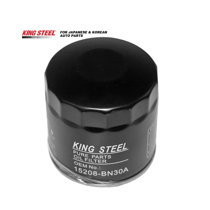 Kingsteel piezas del motor del coche del filtro de aceite OEM 15208-BN30A para Nissan Navara D22 D40M D40T PathfInder R51 YD25