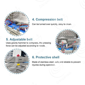 Orme automatique nguyên liệu gà vú thịt cắt <span class=keywords><strong>Slicer</strong></span> Máy song song tươi thịt Bò Lát máy - Product Image 5