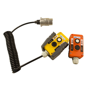 COP-A2B wasserdichte IP65 staub dichte Druckknopf-Steuer box 2 NC Momentary 1 Not-Aus für Kunststoff-Autolift-Anwendung - Product Image 4