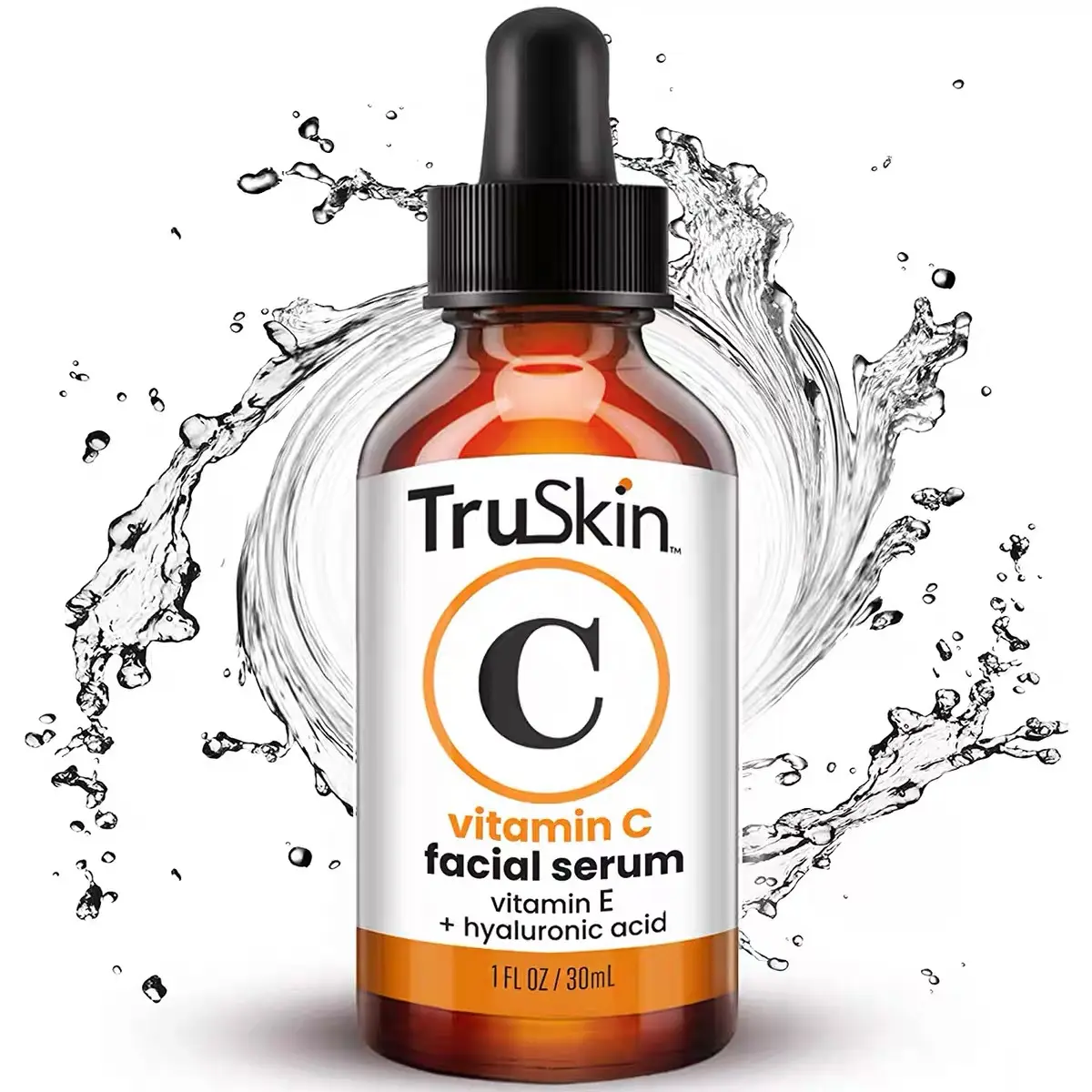 TruSkin vitamina C siero per viso vitamina C sbiancante essenza per la cura della pelle