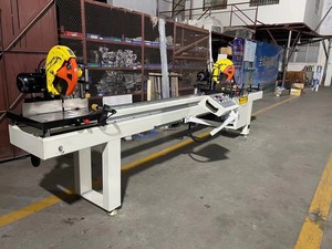 Windows için hassas alüminyum çift kafa testere kapı PLC çekirdek bileşenleri ile yeni durum PVC UPVC Motor birkaç ilçe pencere - Product Image 4