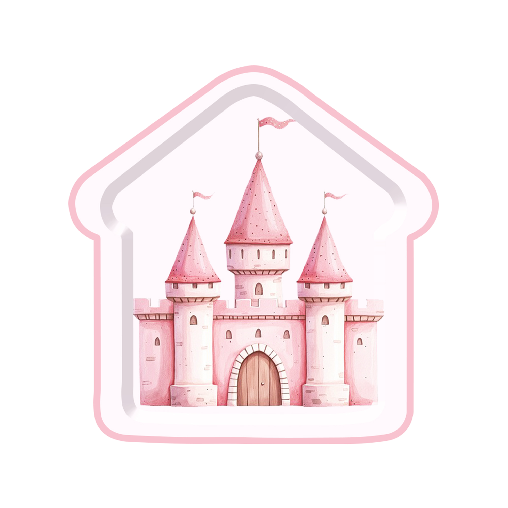 8.5inch paper plate*8 pcs