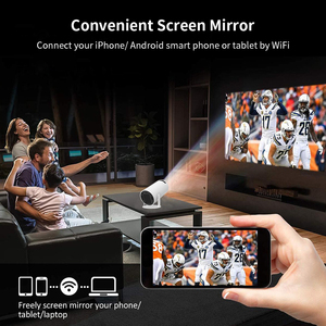 Fábrica OEM Mini Full HD 720P LED LCD Pico Android 9.0OS Cine en casa Wifi Proyector de películas para al aire libre proyector HY300 - Product Image 4