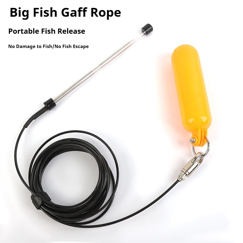 Verrou à poisson rapide Black Big Fish 3m