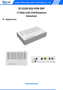 Puerto Ethernet ZIKUN ONT 10G de alta velocidad, compatible con GPON EPON, conector SC de red 4G, VoIP opcional de 12V para FTTH - Product Image 4