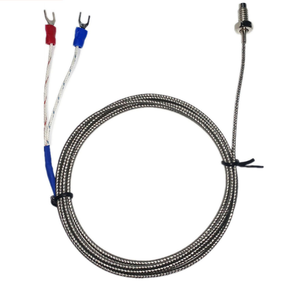 Termostato REX-C100 controlador de temperatura Digital, salida tipo K SSR 40DA SSR relé K/J tornillo M6 1m, sonda termopar RKC - Product Image 4