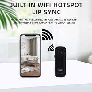 HD WIFI kamera A8 1080p kablosuz Wifi Ip kamera uzaktan izleme için 32GB MAX ev güvenlik ve vücut izleme kamera Wifi - Product Image 5
